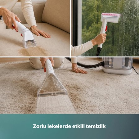 Homend Stain X Taşınabilir Halı, Koltuk Yıkama ve Leke Çıkarma Makinesi
