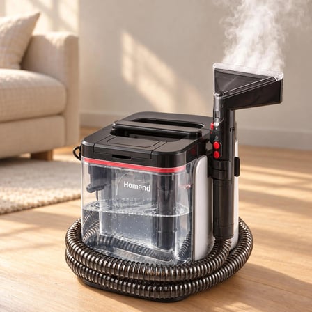 Homend Stain-X 1257H 2 in 1 Halı ve Buharlı Temizleme Makinesi