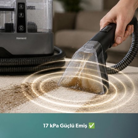 Homend Stain 1258H Halı ve Koltuk Yıkama Makinesi