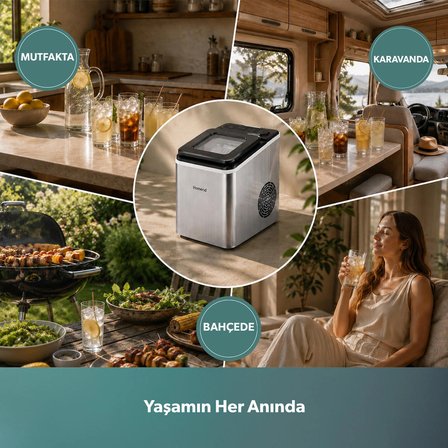 Homend IceBar X8 6051H Buz Yapma Makinesi