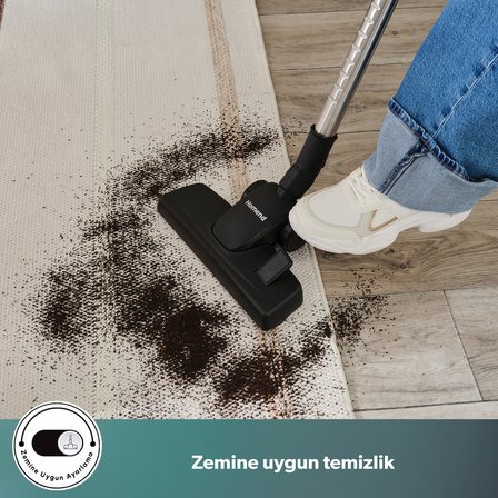 Homend Dustroyer 1255H Yatay Süpürge Kahverengi