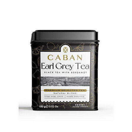 Baldi Caban Black Earl Grey Tea Demlik Çay 100Gr