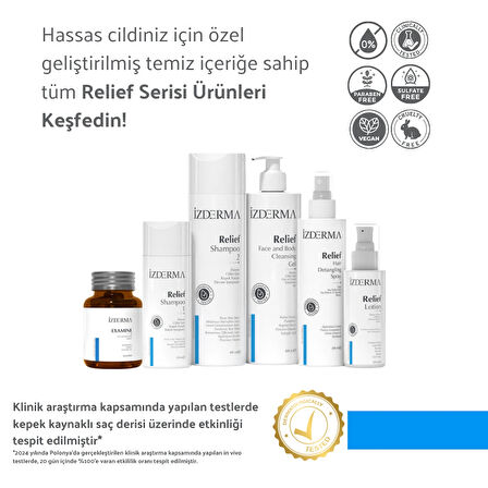 Relief Shampoo 2 Kepek Karşıtı Devam Şampuanı 400 ml