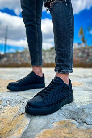 CH203 OST Maglieria Erkek Ayakkabı SIYAH