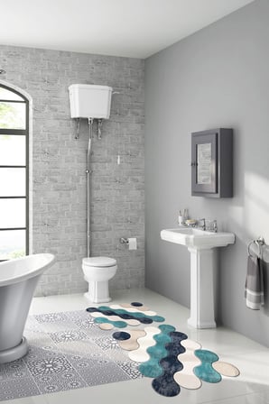 Alanur Florya Lazer Kesim 2 Li Banyo Takimi St210117Gr
