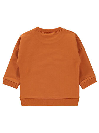 Civil Baby Erkek Bebek Sweatshirt 6-18 Ay Bakır