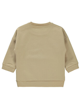 Civil Baby Erkek Bebek Sweatshirt 6-18 Ay Sütlü Kahve