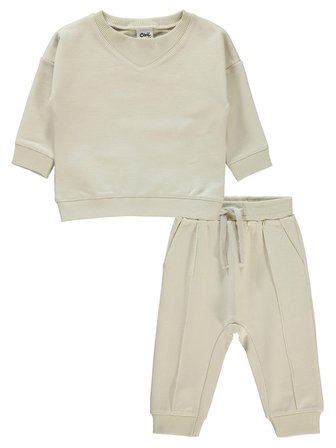 Civil Baby Erkek Bebek Takım 6-18 Ay Taş Rengi