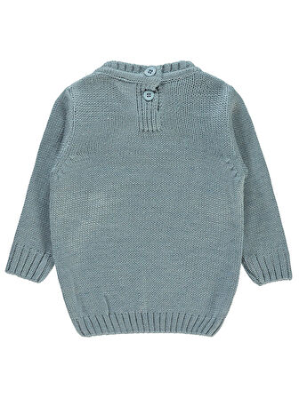 Civil Baby Erkek Bebek Triko Kazak 6-18 Ay Mavi