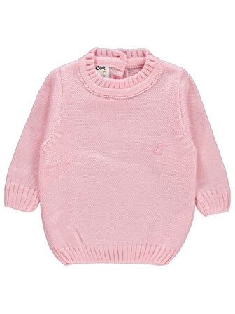 Civil Baby Kız Bebek Triko Kazak 6-18 Ay Pembe