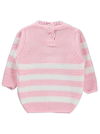 Civil Baby Kız Bebek Triko Kazak 6-18 Ay Pembe