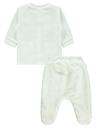 Civil Baby Kız Bebek Takım 3-6 Ay Ekru