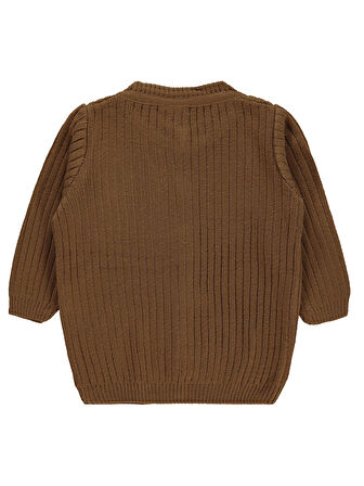 Civil Baby Bebek Triko Hırka 6-18 Ay Kahve