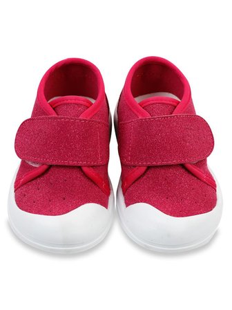 Civil Baby Keten Cırtlı 18- Ayakkabı - Fusya