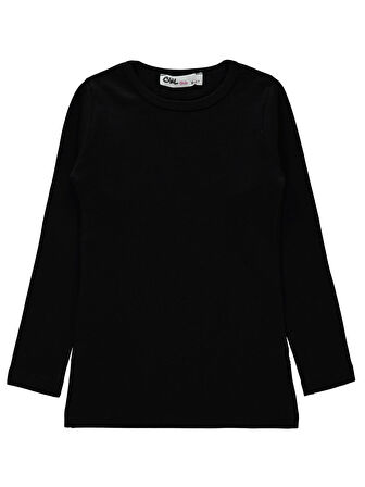 Civil Girls Kız Çocuk Termal Sweatshirt 10-13 Yaş Siyah
