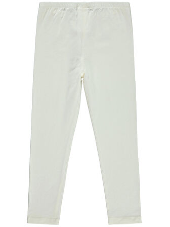 Civil Girls Kız Çocuk Tayt 10-13 Yaş Ekru