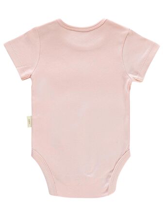 Civil Baby Bebek Organik Çıtçıtlı Badi 0-18 Ay Pembe