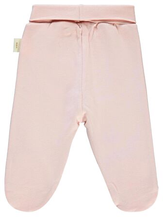 Civil Baby Bebek Organik Patikli Tek Alt 0-6 Ay Pembe