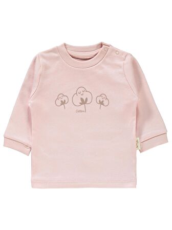 Civil Baby Bebek Organik Pijama Takımı 1-9 Ay Pembe