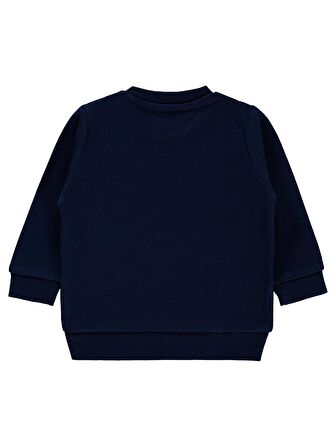 Civil Baby Erkek Bebek Sweatshirt 6-18 Ay Lacivert