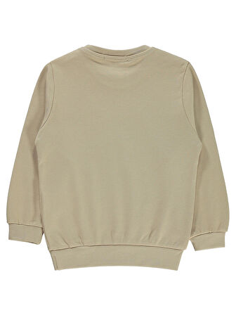 Civil Boys Erkek Çocuk Sweatshirt 2-5 Yaş Bej