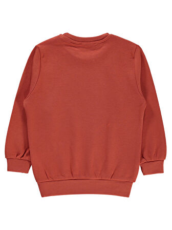 Civil Boys Erkek Çocuk Sweatshirt 2-5 Yaş Kiremit
