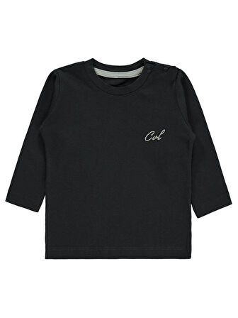 Civil Baby Erkek Bebek Sweatshirt 6-18 Ay Füme