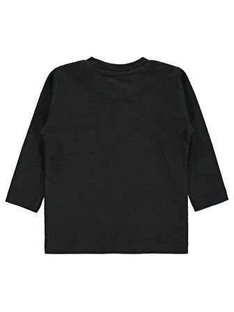 Civil Baby Erkek Bebek Sweatshirt 6-18 Ay Füme