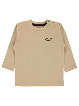 Civil Baby Erkek Bebek Sweatshirt 6-18 Ay Sütlükahve