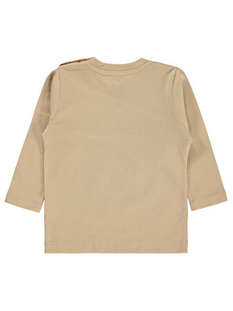 Civil Baby Erkek Bebek Sweatshirt 6-18 Ay Sütlükahve