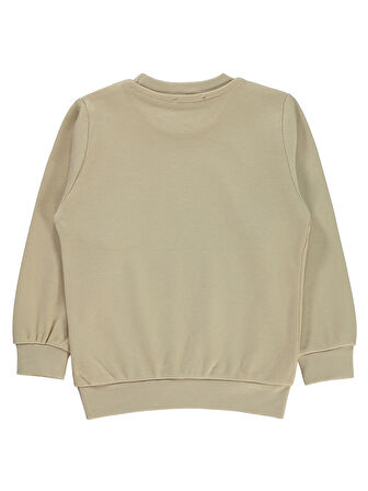 Civil Boys Erkek Çocuk Sweatshirt 2-5 Yaş Bej