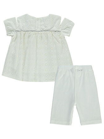 Civil Baby Kız Bebek Takım 6-18 Ay Ekru