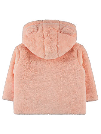 Civil Baby Kız Bebek Kapüşonlu Mont 6-18 Ay Somon