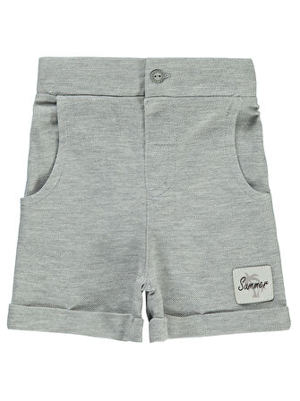 Civil Baby Erkek Bebek Şort 6-18 Ay Grimelanj