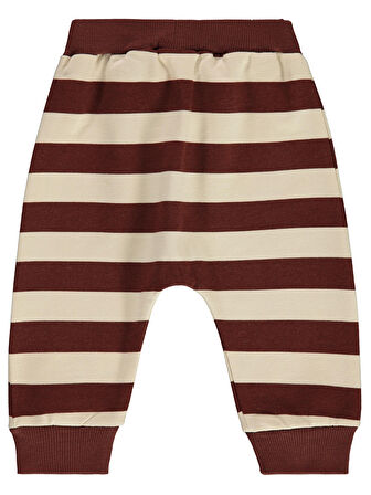 Civil Baby Erkek Bebek Patiksiz Tek Alt 6-18 Ay Çikolata Kahve