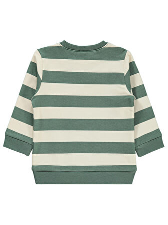 Civil Baby Erkek Bebek Sweatshirt 6-18 Ay Haki