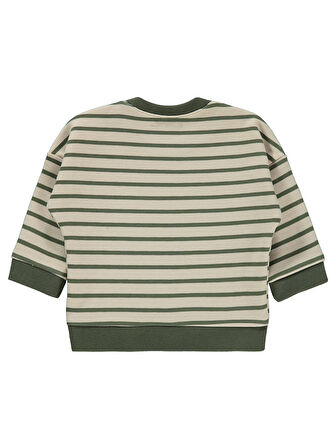 Civil Baby Erkek Bebek Sweatshirt 6-18 Ay Haki