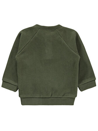 Civil Baby Erkek Bebek Sweatshirt 6-18 Ay Haki