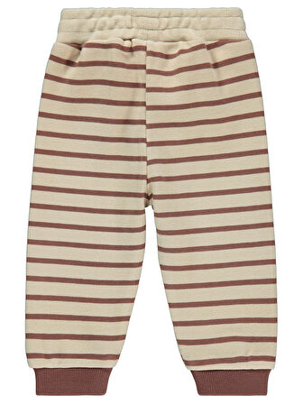 Civil Baby Erkek Bebek Eşofman Altı 6-18 Ay Açık Kahve