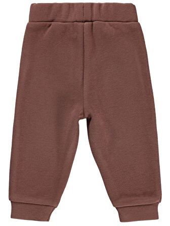 Civil Baby Erkek Bebek Eşofman Altı 6-18 Ay Açık Kahve