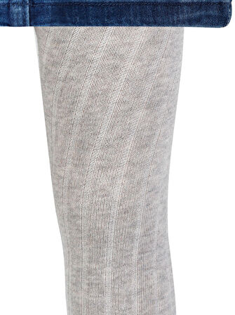 Civil Girls Kız Çocuk Külotlu Çorap 3-11 Yaş Çorap Gri