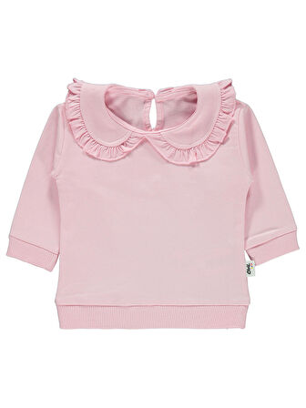 Civil Baby Kız Bebek Sweatshirt 6-18 Ay Pembe