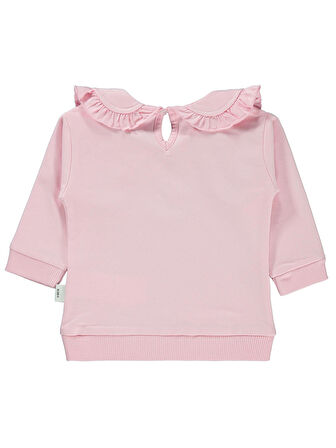 Civil Baby Kız Bebek Sweatshirt 6-18 Ay Pembe