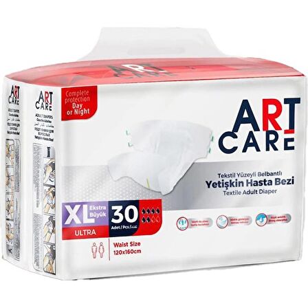 art care hasta bezi xl beden 30 lu paket 