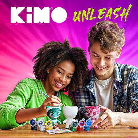 Kimo Unleash Figür Tasarım Seti (Çiz-Boya)