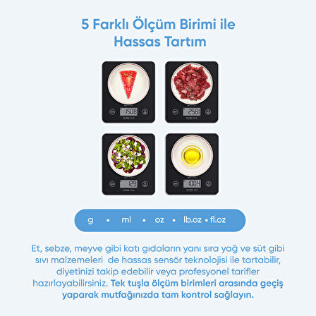 Akıllı Mutfak Terazisi