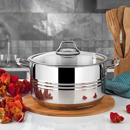 Lines Oskar Çelik Tencere 20cm - Zücc79115