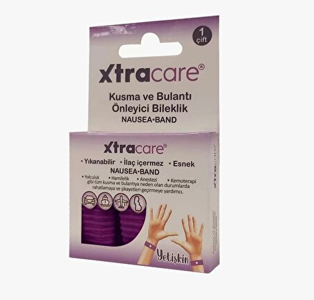 XTRACARE KUSMA VE BULANTI ÖNLEYİCİ BİLEKLİK MOR YETİŞKİN