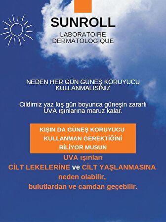 SUNROLL GÜNEŞ KREMİ 150ML