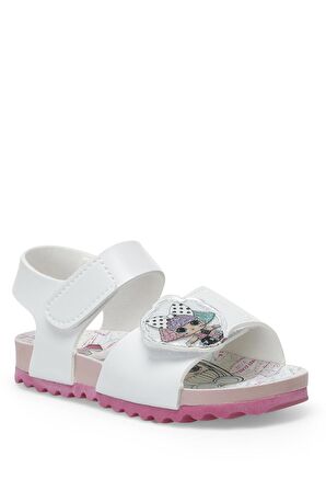 CORYE.P2FX Beyaz Kız Çocuk Sandalet